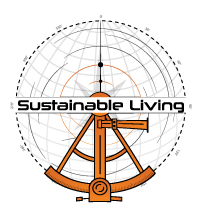 Sustainable living logo